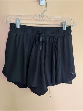 JoyLab Black Athletic Drawstring Layered Shorts